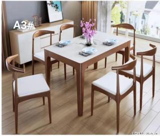 T08高级长方桌，胡桃色  1.35米带炉一桌四椅650元，现货11套。 - 黔东南28生活网 qdn.28life.com